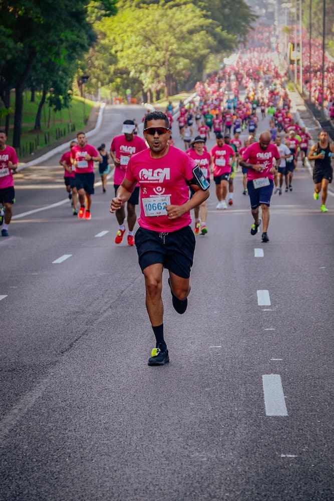 Marathon runner representing benefits of the Kala event management platform